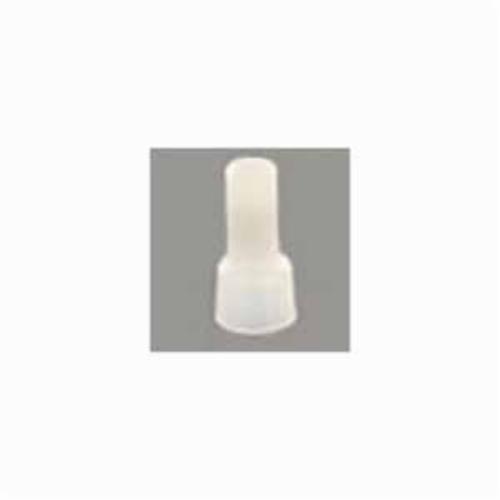 Techspan® NPAA1P Closed End Connector, 22 to 18 AWG Conductor, 18 mm L, 2.6 mm Dia Opening, Polyamide 6.6, Natural