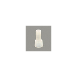 Techspan® NPAB1P Pigtail Closed End Connector, 22 to 14 AWG Conductor, 0.776 in L, 0.374 in Dia Opening, Polyamide 66 (Nylon 66), Nature