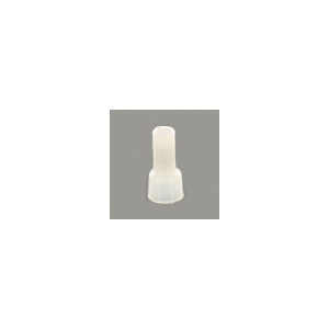 Techspan® NPAC1P Pigtail Closed End Connector, 22 to 10 AWG Conductor, 1.004 in L, 0.492 in Dia Opening, Polyamide 66 (Nylon 66), Nature