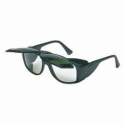 Uvex® by Honeywell S212 Horizon™ Flip-Up Protective Glasses With Side Shields, Anti-Scratch, Shade 3.0 Clear Lens, Black, PVC Frame, Polycarbonate Lens, ANSI Z87.1-1989/Z87.1-2010