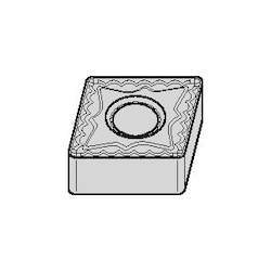 WIDIA 4165963 VariTurn™ Turning Insert, ANSI Code: CNMG4316P TN20P, CNMG Insert, 431 Insert, Diamond/Rhombic Shape, Negative Rake, Neutral Cutting, For Use On Steel and Cast Iron, Carbide, Manufacturer's Grade: TN20P