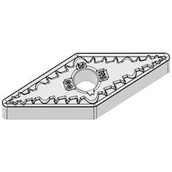 WIDIA 5908947 Victory™ High Performance Turning Insert, ANSI Code: VNMG332MS WS10PT, VNMG Insert, 332 Insert, Diamond/Rhombic Shape, Negative Rake, Neutral Cutting, Carbide, Manufacturer's Grade: WS10PT