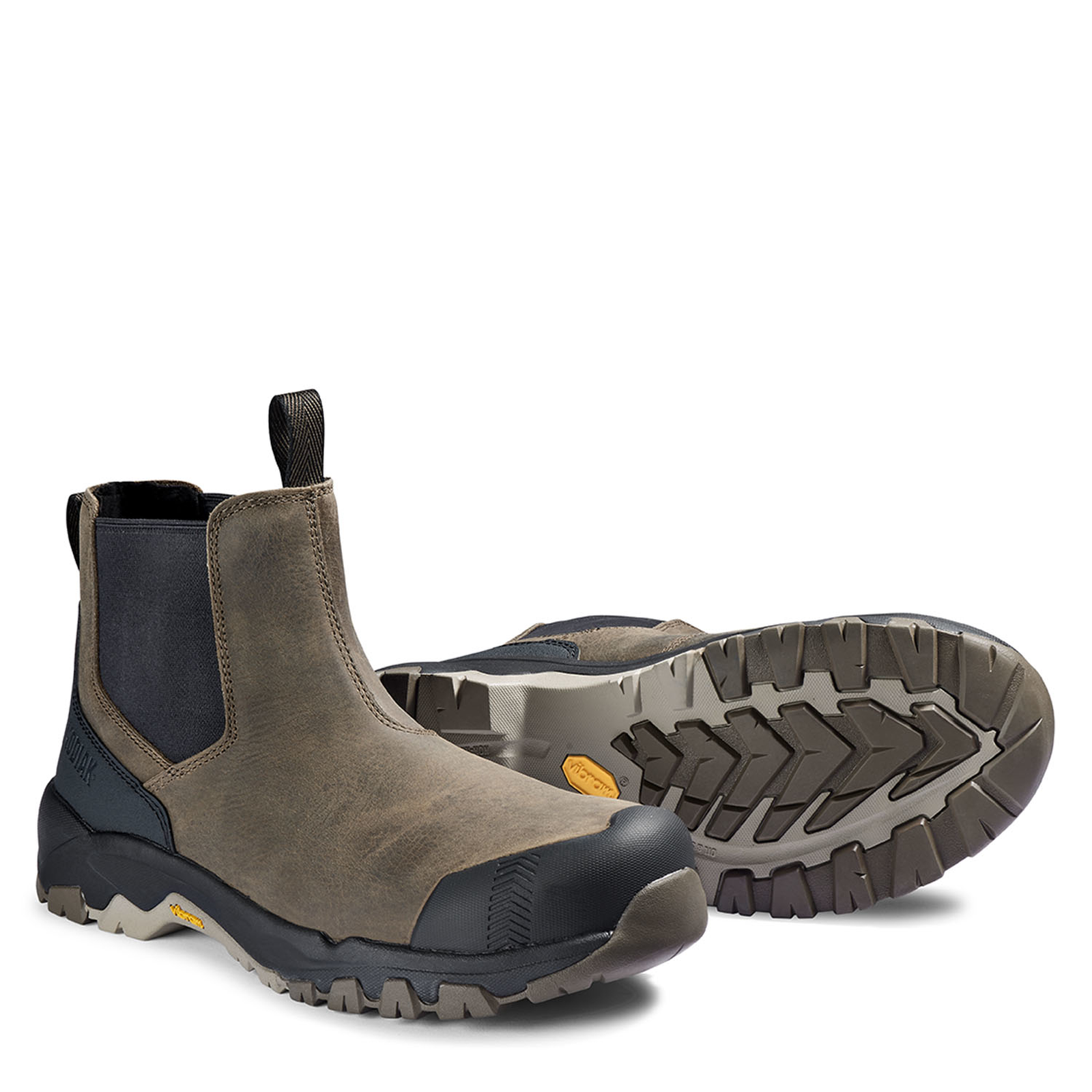 Men's Kodiak Quest Bound Composite Toe Chelsea Safety Work Boot Fossil