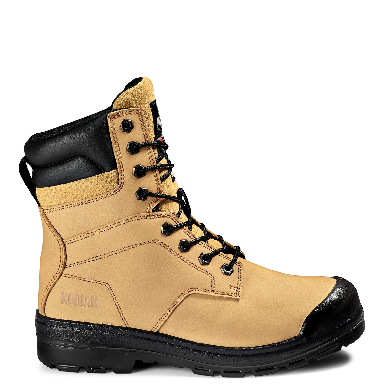Men's Kodiak Greb 8" Work Boot with Steel Toe Wheat