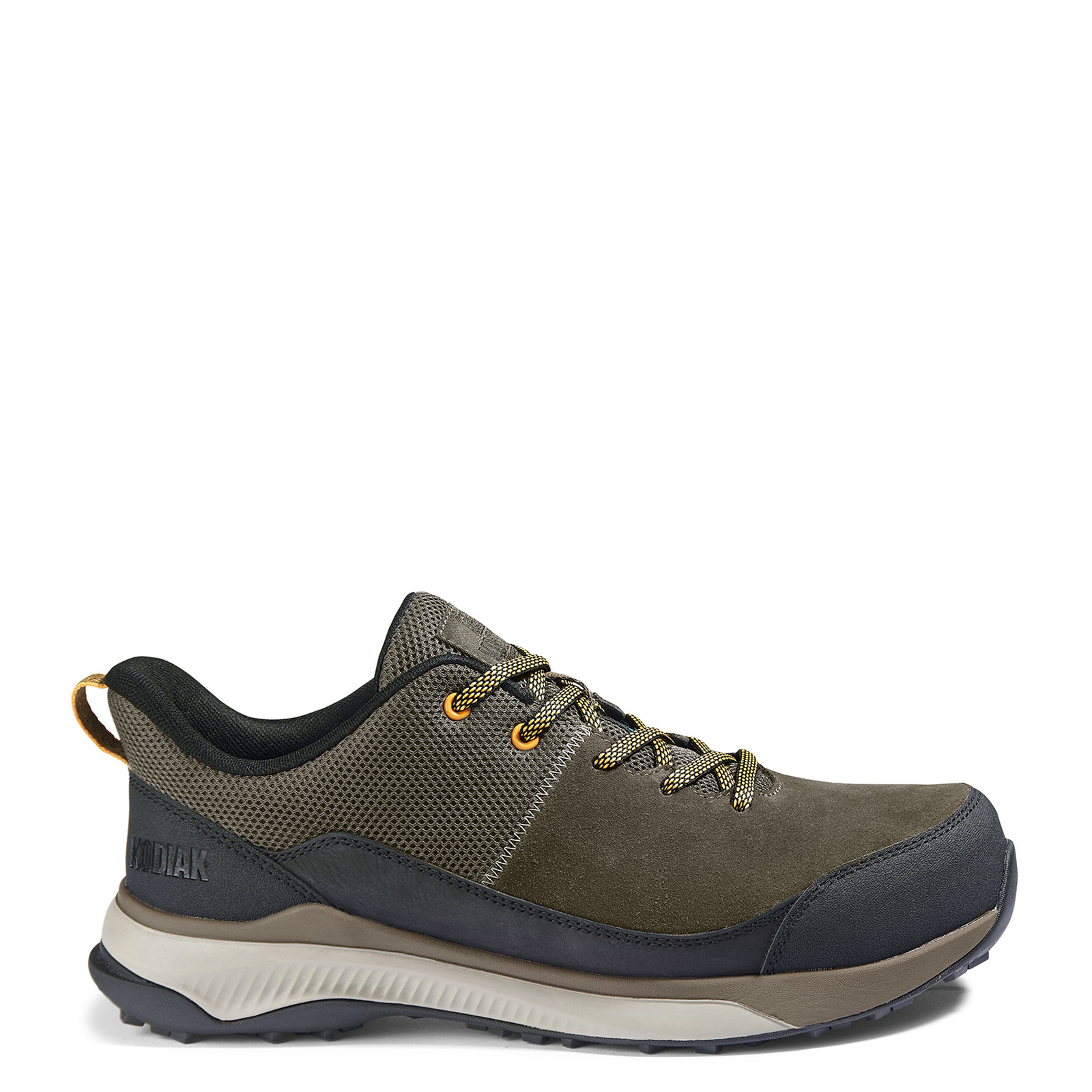 Kodiak Quicktrail Leather Low Men's Work Shoe with Nanocomposite Toe Fossil