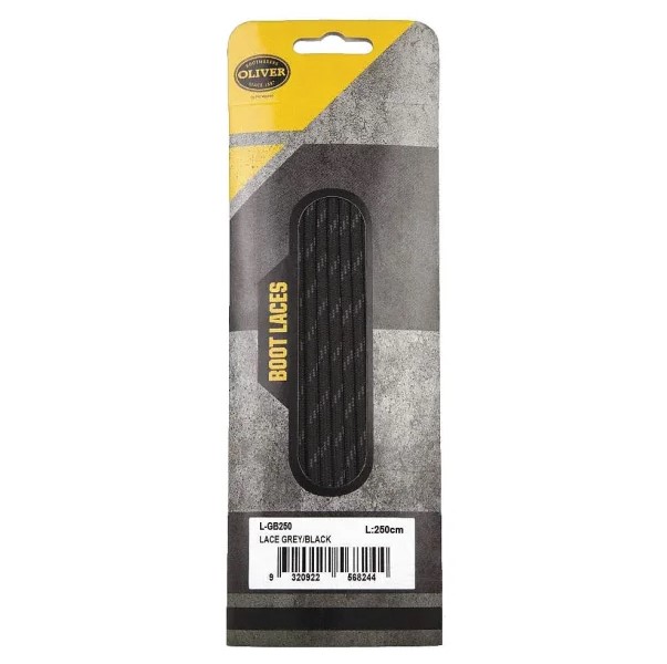 Laces for 14" Boot Blk 250cm 98 inch