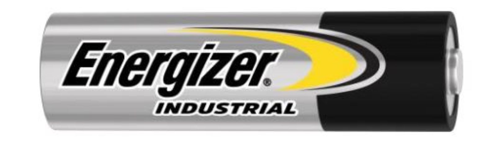 Energizer® EN91 Industrial Standard Battery, Alkaline, 1.5 V V Nominal, 2.85 Ah Nominal, AA