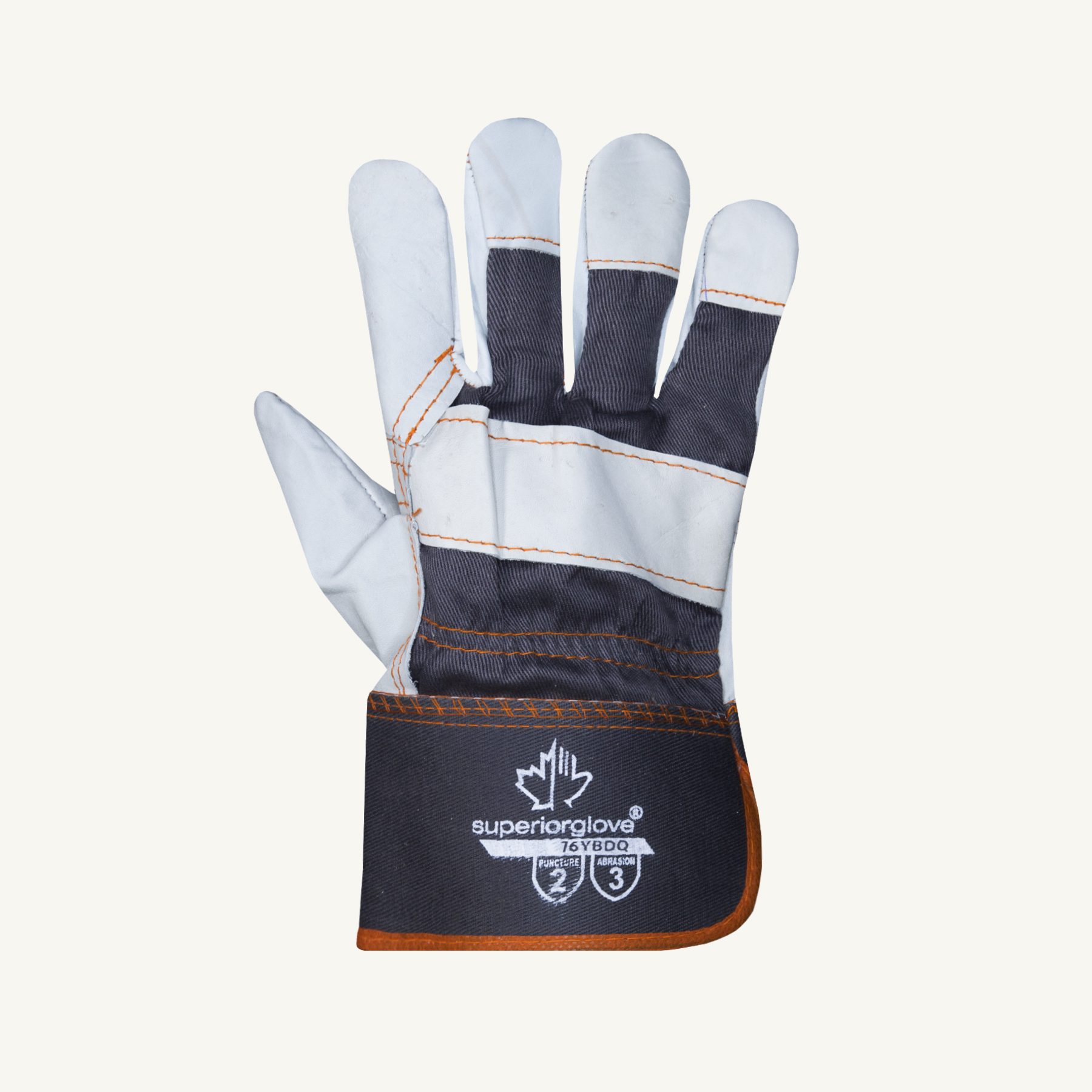 Endura® 76YBDQ Gloves Fitter W/Patch Palm Full Sweat absorbing, everyday gloves with added forearm protection
