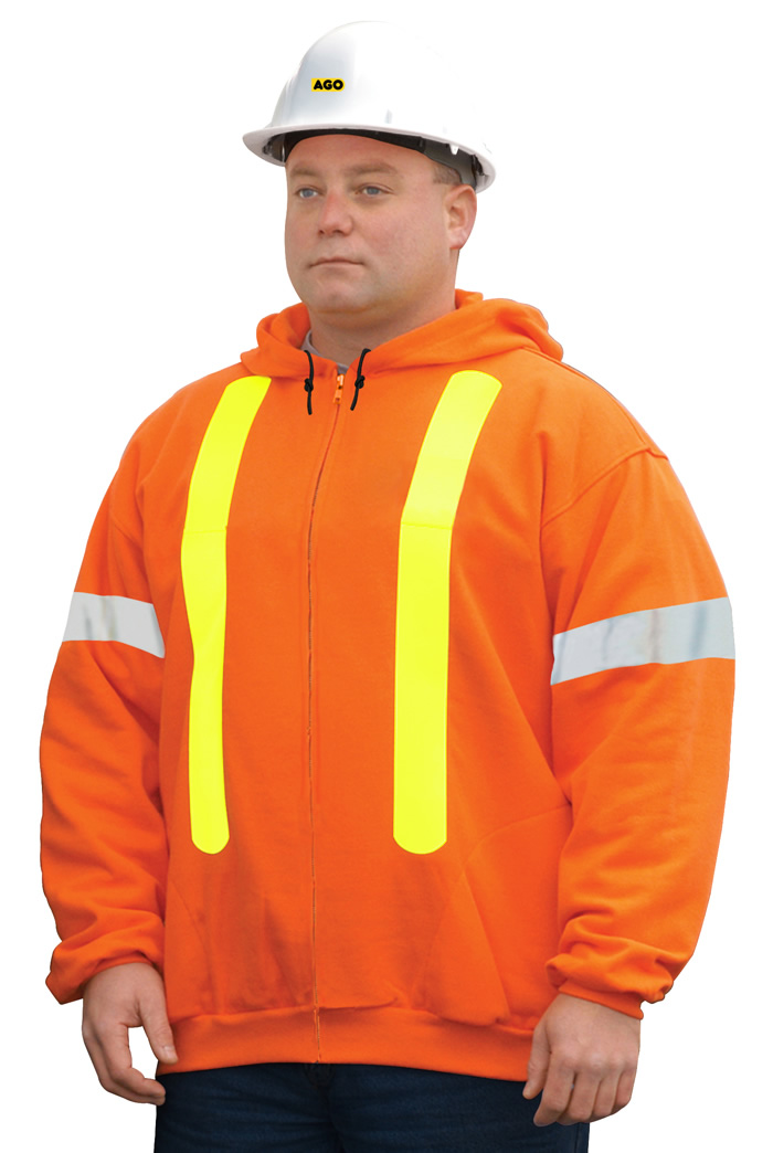 AGO #RO-018 Oratex ARC/FR Full Zip Hooded Sweatshirt