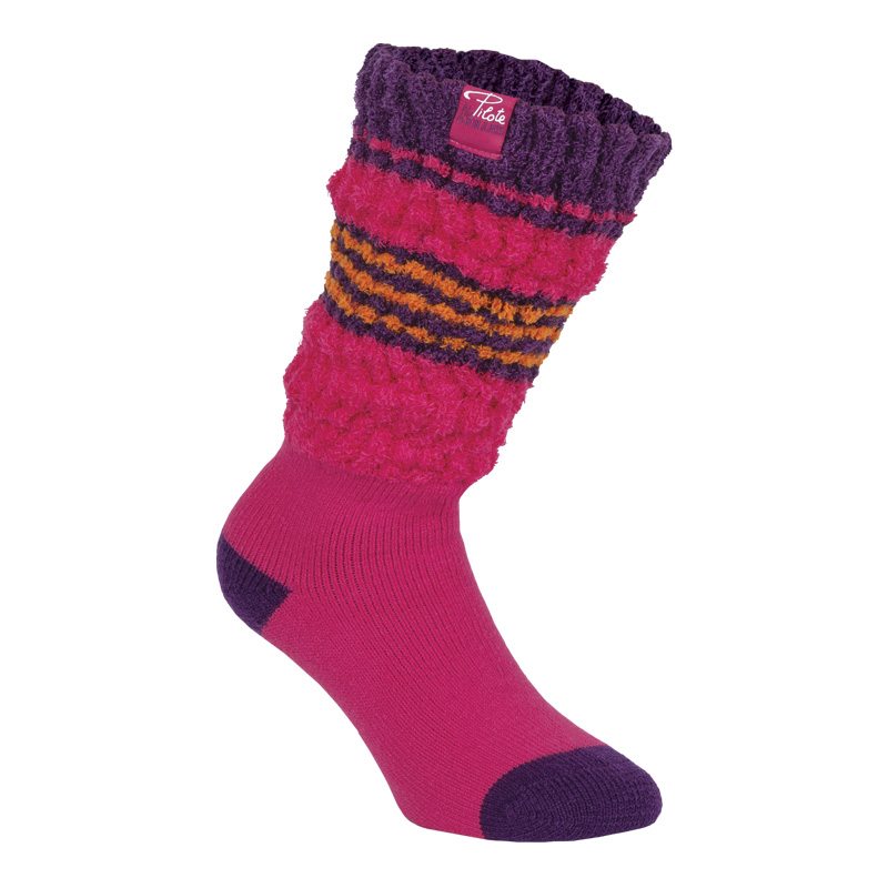 Socks Pink Purple Womens