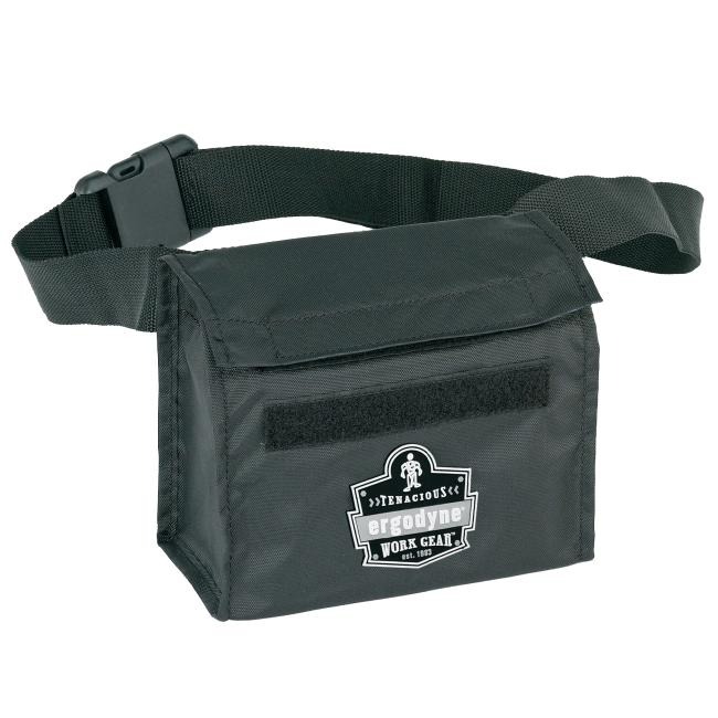 Arsenal® 13180 5180 Waist Pack Respirator Half Mask Bag, 6 in H x 3-1/2 in W x 7-1/2 in D, 420D Nylon