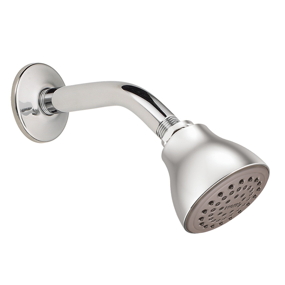 Moen® 6304 Easy Clean® XL Shower Head, 2.5 gpm Minimum, 1 Spray, Wall Mount, 2-1/2 in Head, Import