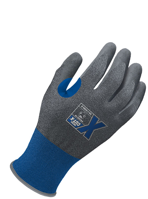 BDG® 99-1-9590 99-1-9590 Breathable Gloves, Foam NBR Coating, HPPE/Polyester/Steel, Knit Wrist Cuff, Resists: Abrasion/Cut/Puncture, ANSI Cut-Resistance Level: A9, ANSI Puncture-Resistance Level: 3