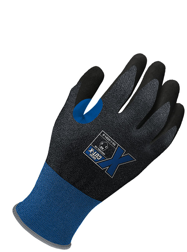 BDG® 99-1-9591 Breathable Gloves, Polyurethane Coating, HPPE/Polyester/Steel, Knit Wrist Cuff, Resists: Abrasion/Cut/Puncture, ANSI Cut-Resistance Level: A9, ANSI Puncture-Resistance Level: 3
