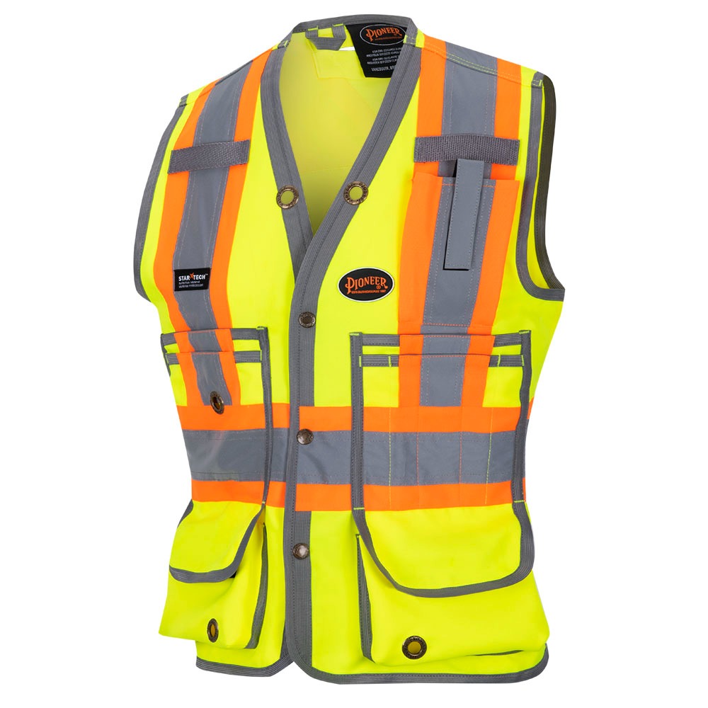 Hi-Vis Surveyors Safety Vests Y Womens