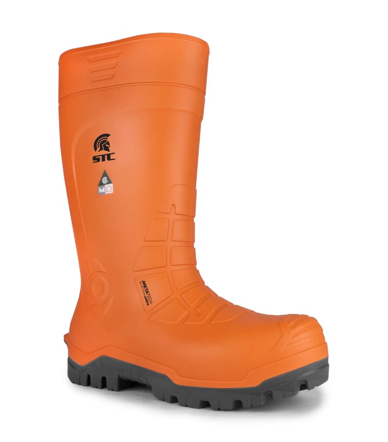S41540-17 Golden, Orange |15'' PU Work Boots | Metguard Protection