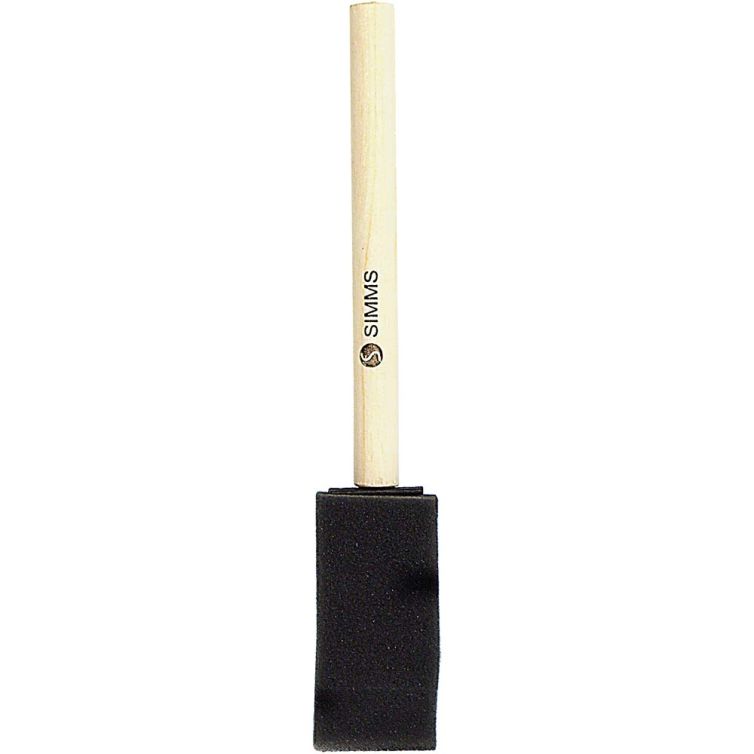 High Density Foam Brush, 1 Inch