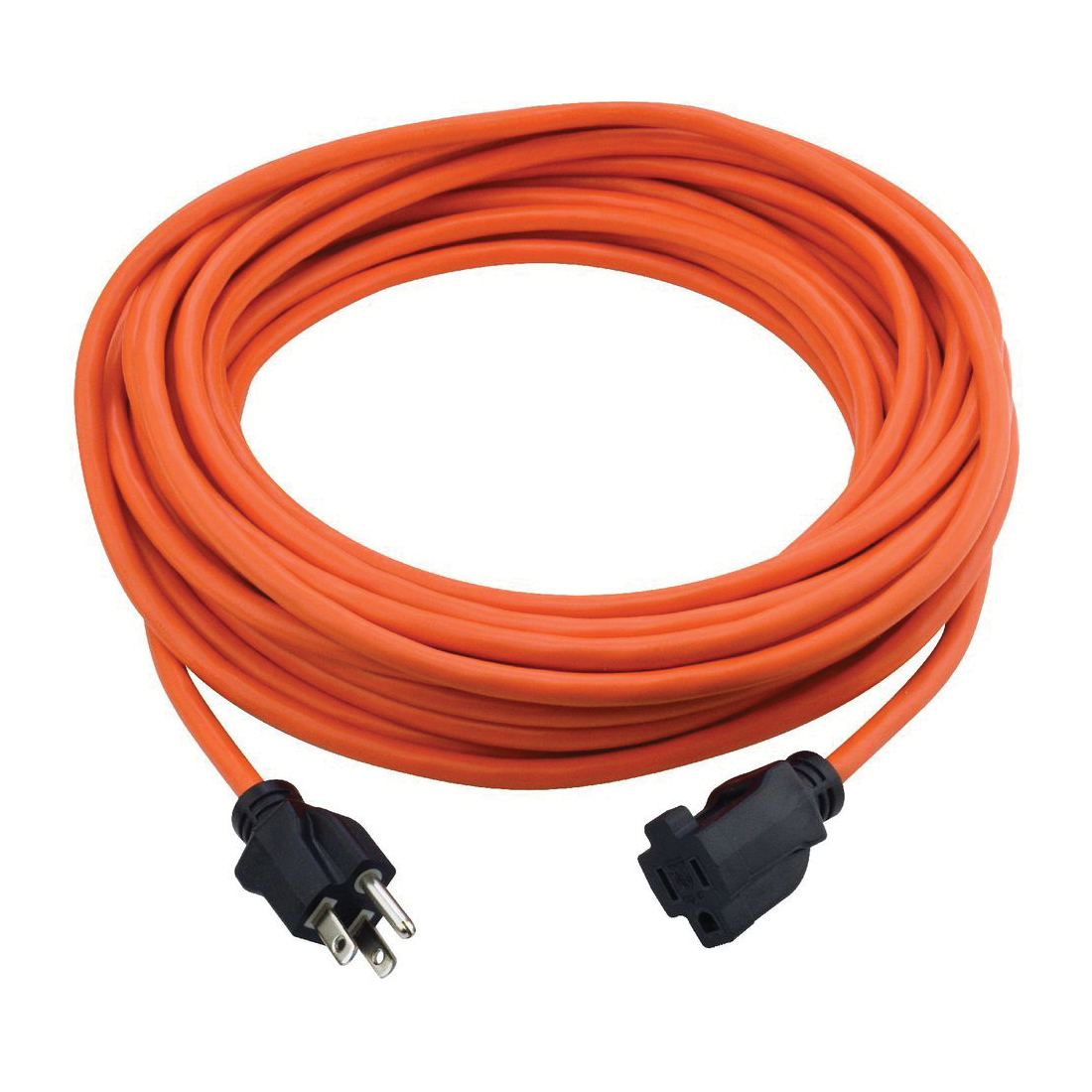 PRIME® EC501630 SJTW Medium Duty Ultra Flexible Extension Cord, 125 V, 13 A, 1625 W, 50 ft L Cord, 3 Conductors