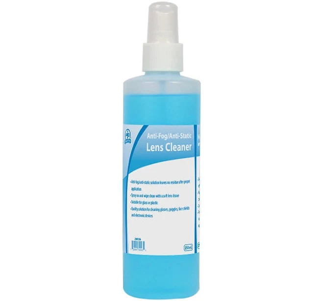 Anti-Fog Lens Cleaner, 250 mL Bottle