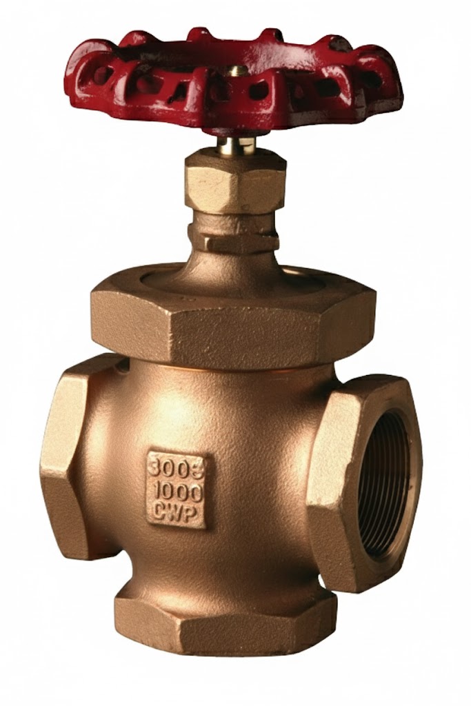 CRANE® Bronze Gate Valve, 3/4 inch, 150# Threaded