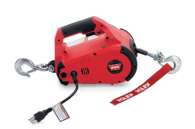 WARN PullzAll 120V AC Portable Electric Winch, 1000 lb