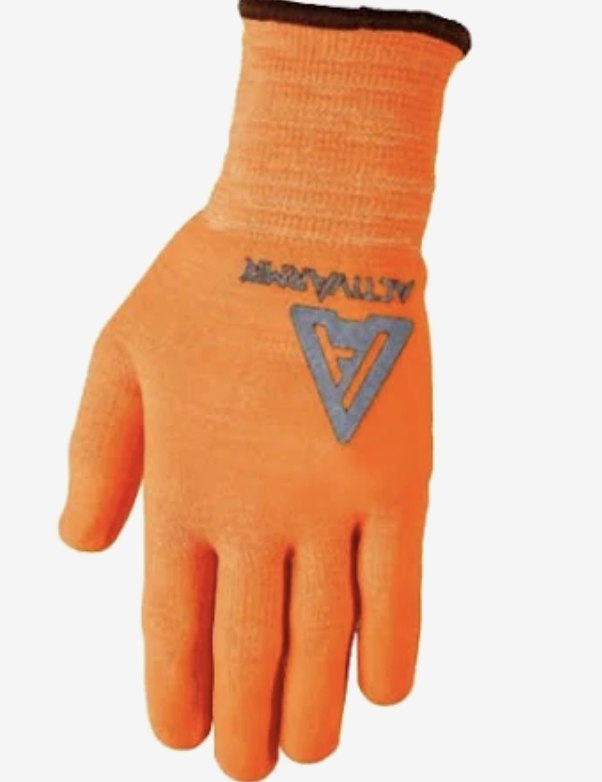 Ansell® ActivArmr® Hi-Viz 97-011 Glove, ¾ Nitrile Dip