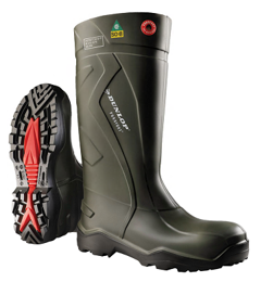 Boot Purofort Plus Green Safety Sz 15