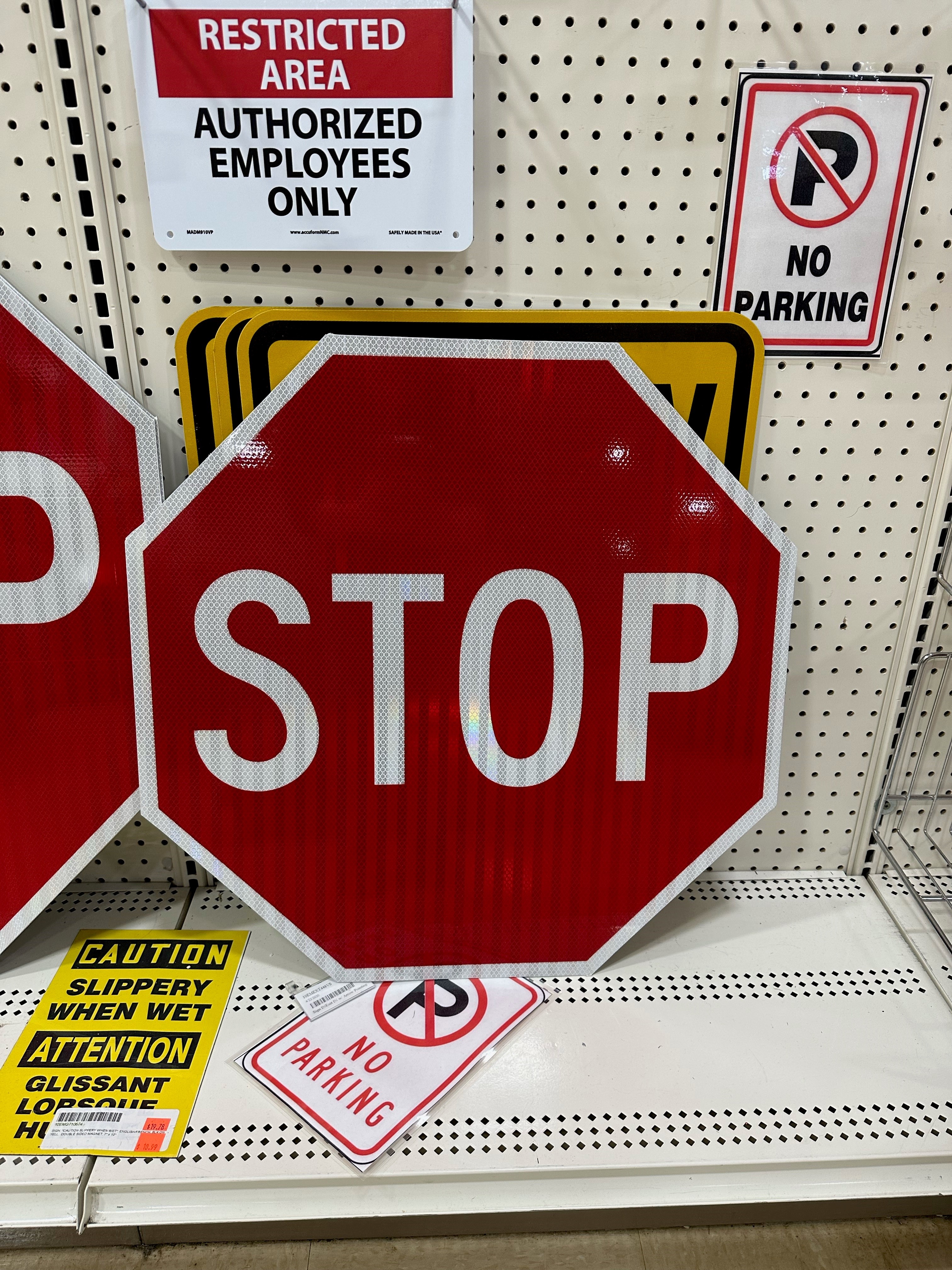 Stop Sign 60CmX60Cm High IntensitySteel