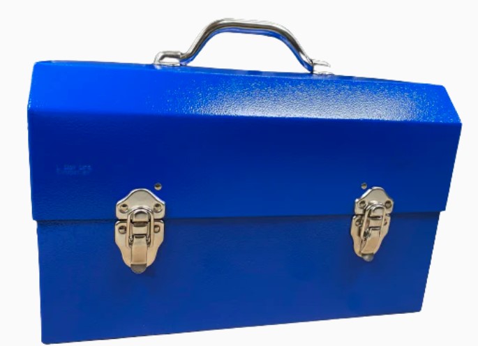 Lunch Pail, "Big Daddy", Hammered Blue