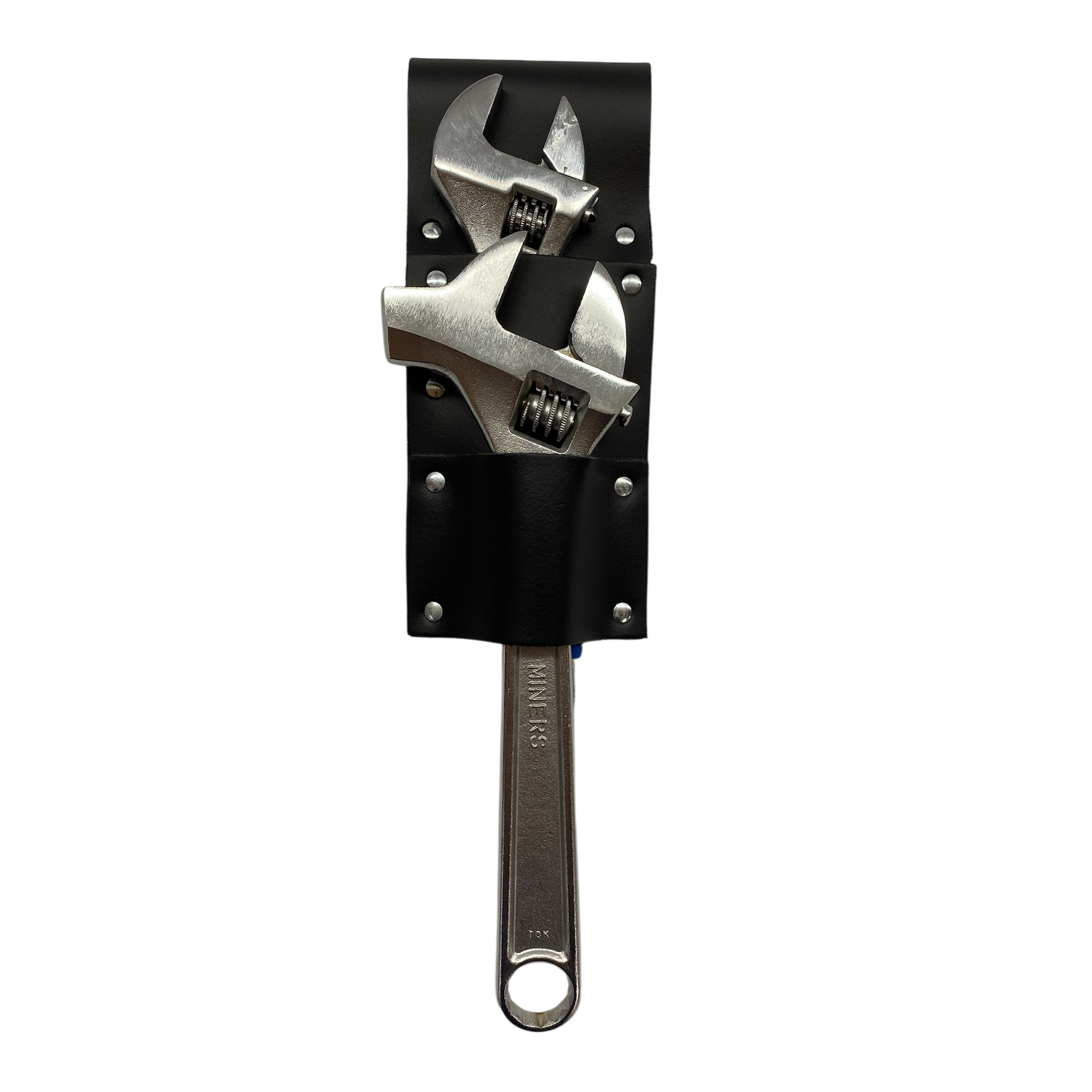 Double Wrench Holder, Leather